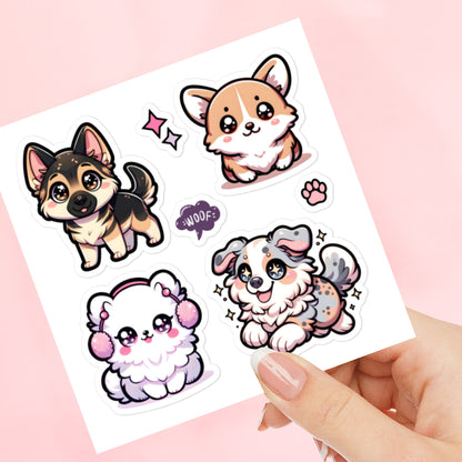 Kawaii Dog Stickers