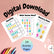 Easter Fun - Cute Easter Themed Printable Activity Pack (14 pages ...