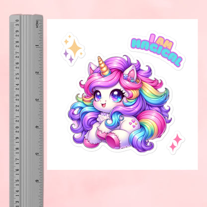 I am Magical Unicorn Sticker Sheet