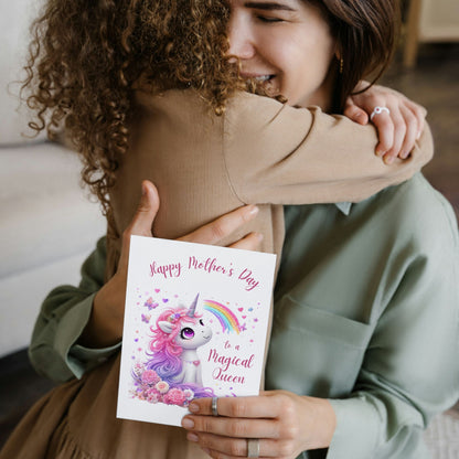 Magical Mom Unicorn Mother's Day Card - Digital Download - Print at Home