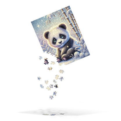 Magical Winter Panda Jigsaw Puzzle (120, 252, 500 Pieces)