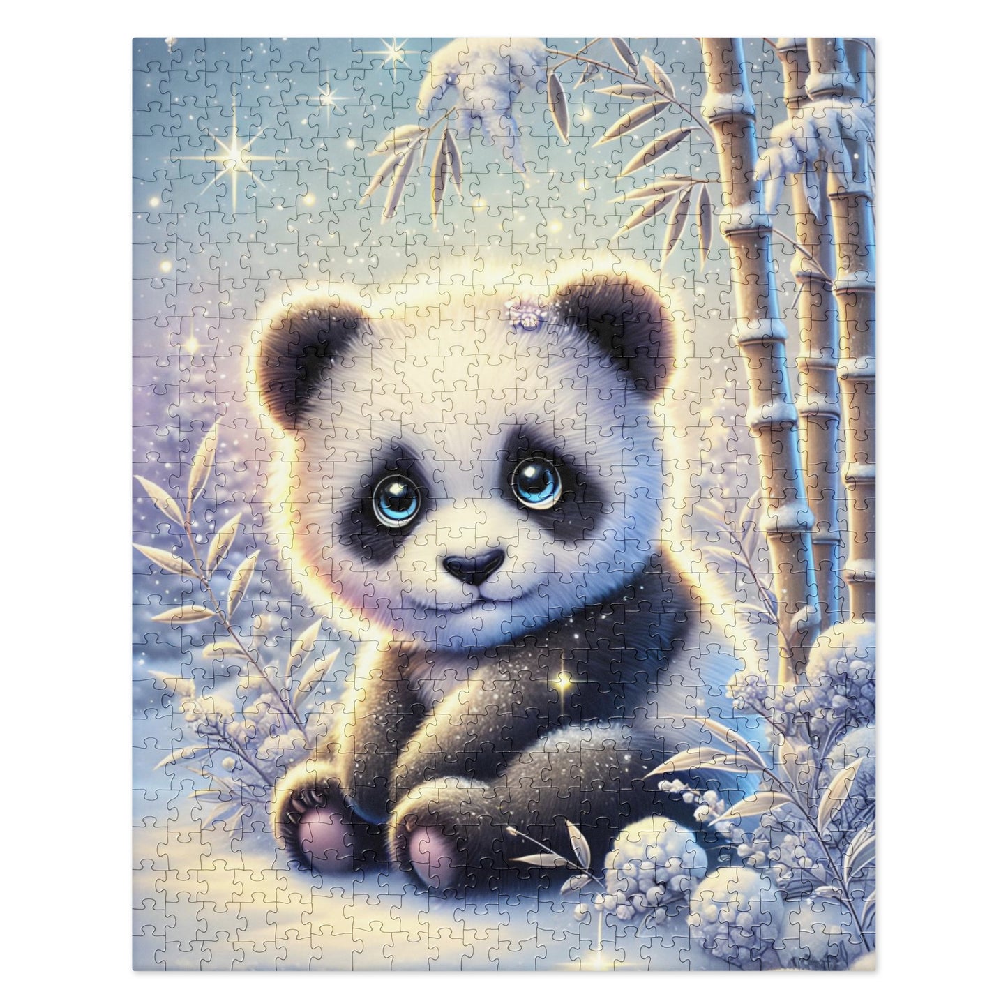 Magical Winter Panda Jigsaw Puzzle (120, 252, 500 Pieces)