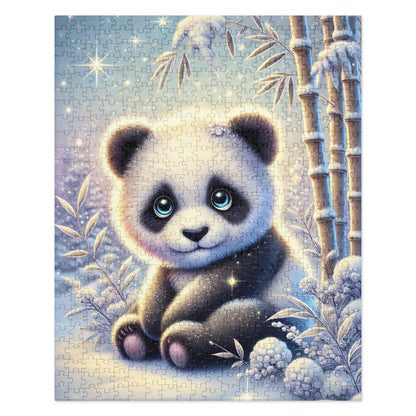 Magical Winter Panda Jigsaw Puzzle (120, 252, 500 Pieces)