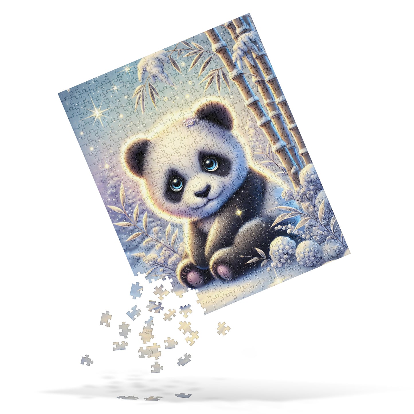 Magical Winter Panda Jigsaw Puzzle (120, 252, 500 Pieces)