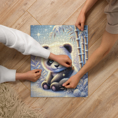 Magical Winter Panda Jigsaw Puzzle (120, 252, 500 Pieces)