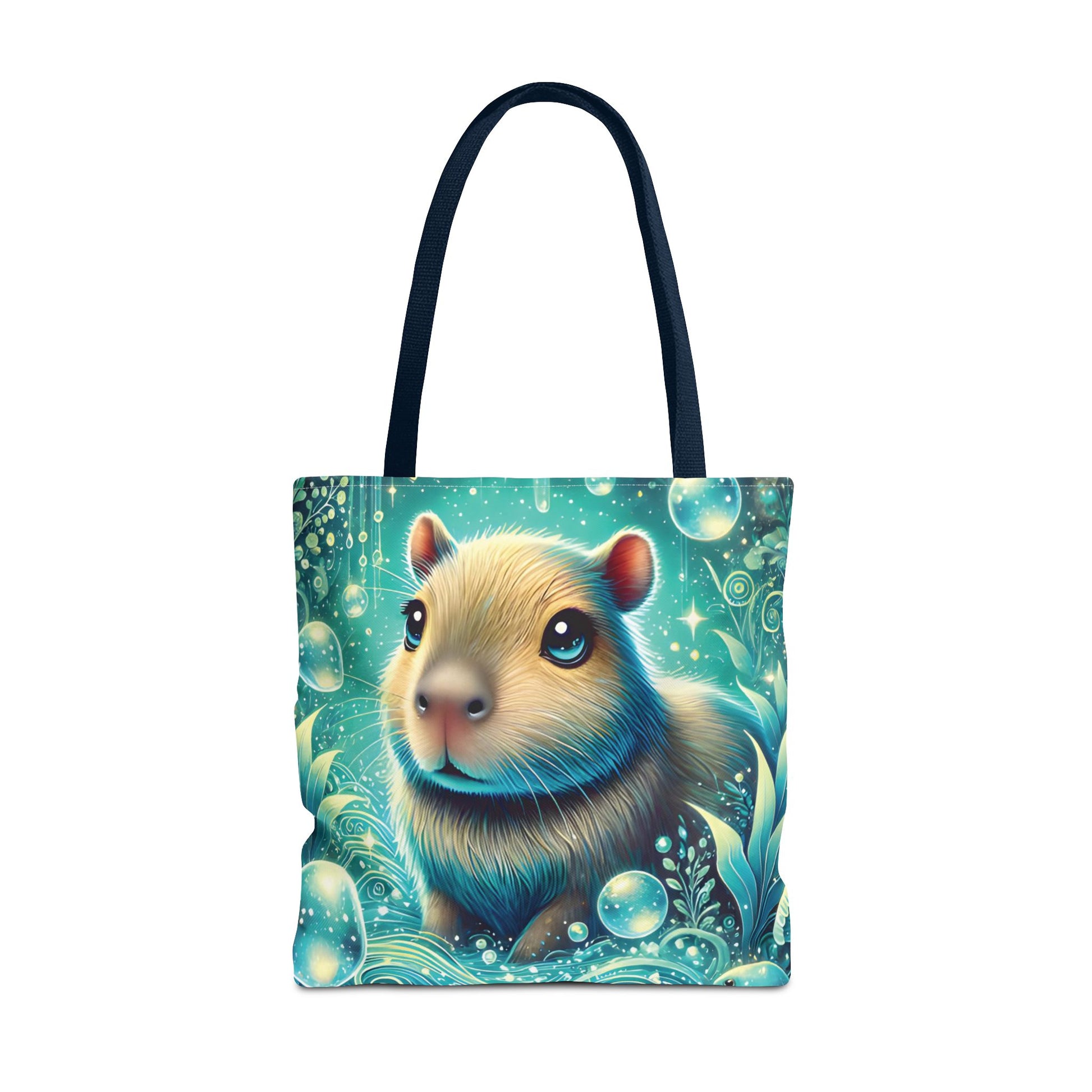 Magical Underwater Capybara Tote Bag