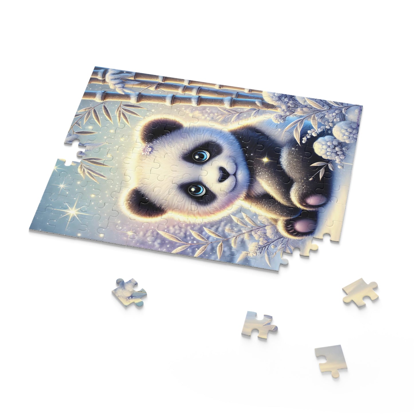 Magical Winter Panda Jigsaw Puzzle 120 Pieces