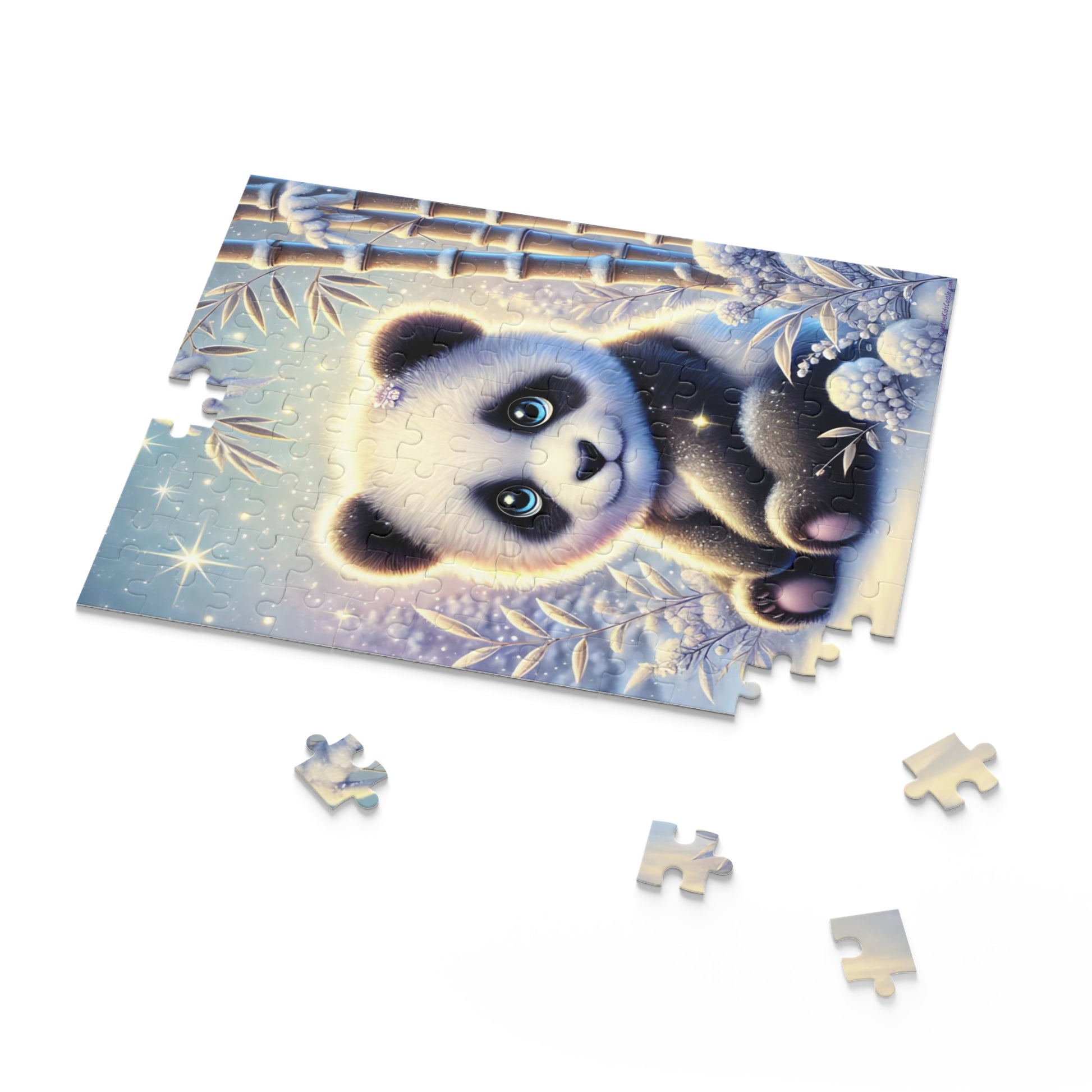 Magical Winter Panda Jigsaw Puzzle 120 Pieces