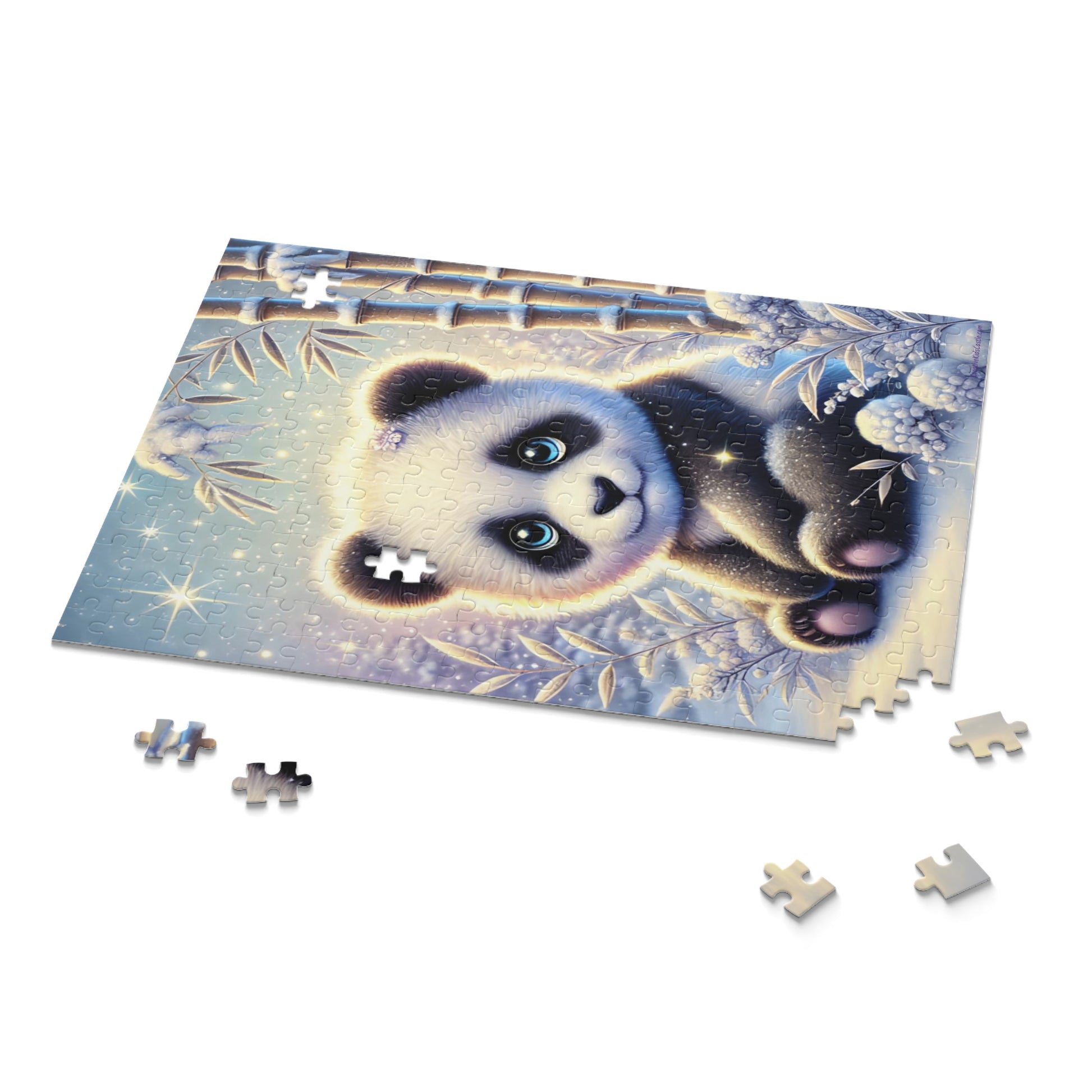 Magical Winter Panda Jigsaw Puzzle  with 252 Pieces