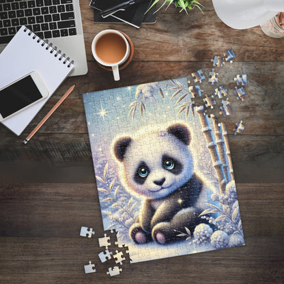 Magical Winter Panda Jigsaw Puzzle (120, 252, 500 Pieces)