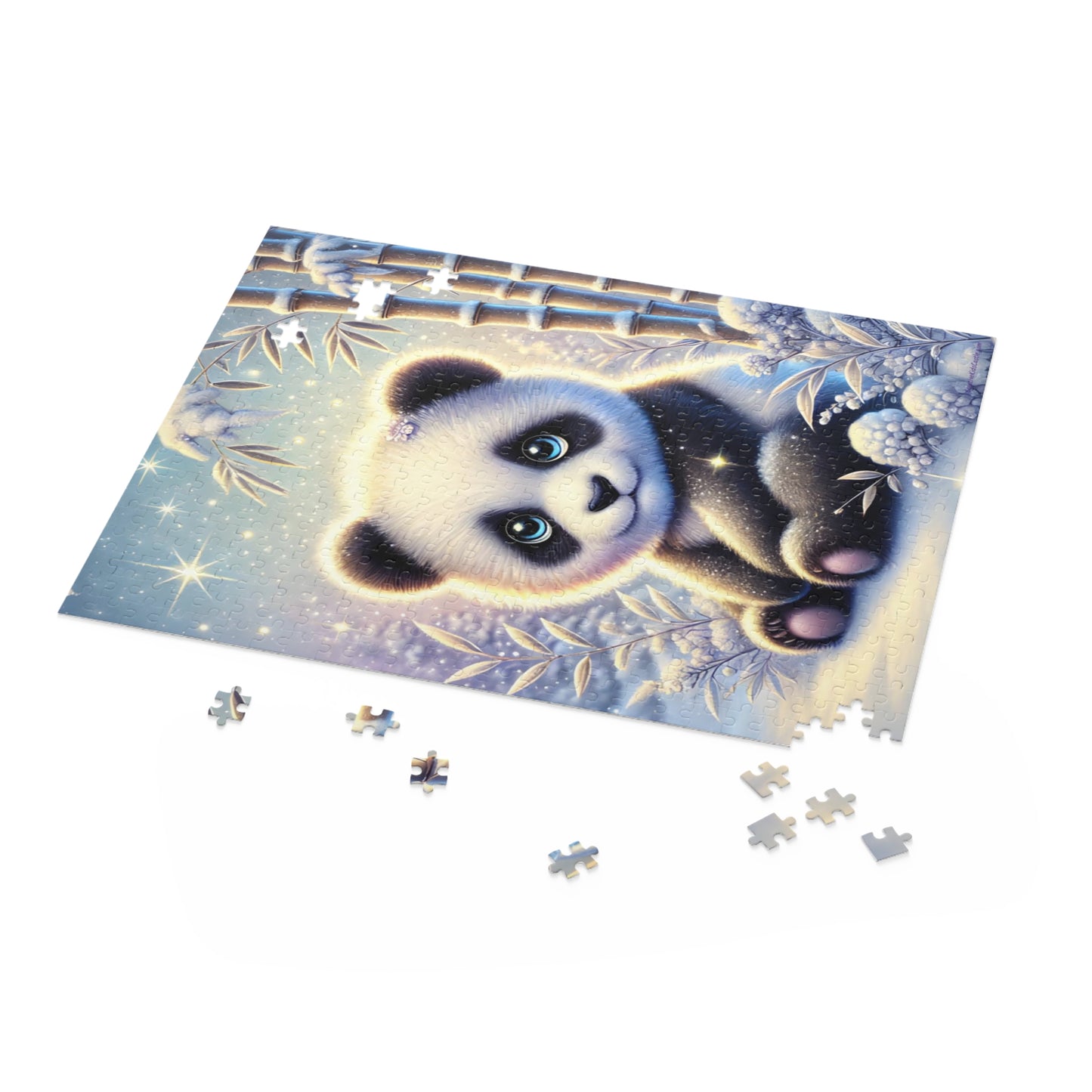 Magical Winter Panda Jigsaw Puzzle  with 500 Pieces