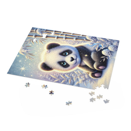 Magical Winter Panda Jigsaw Puzzle  with 500 Pieces