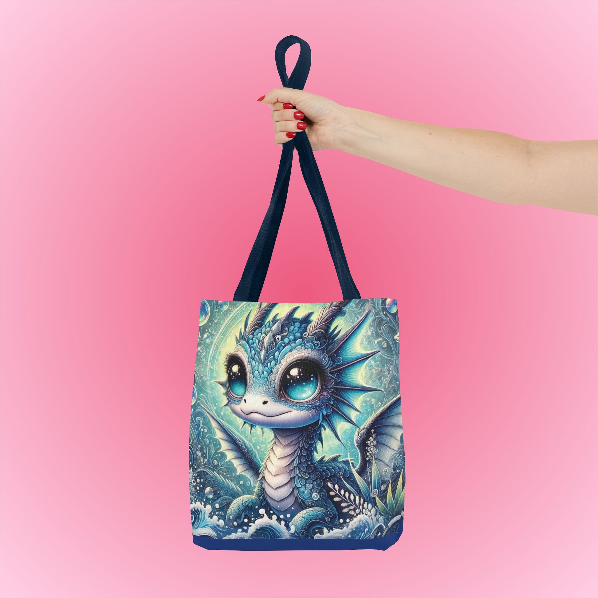 Mystical Underwater Dragon Tote Bag