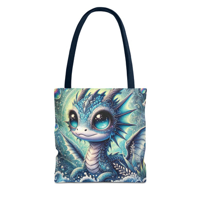 Mystical Underwater Dragon Tote Bag