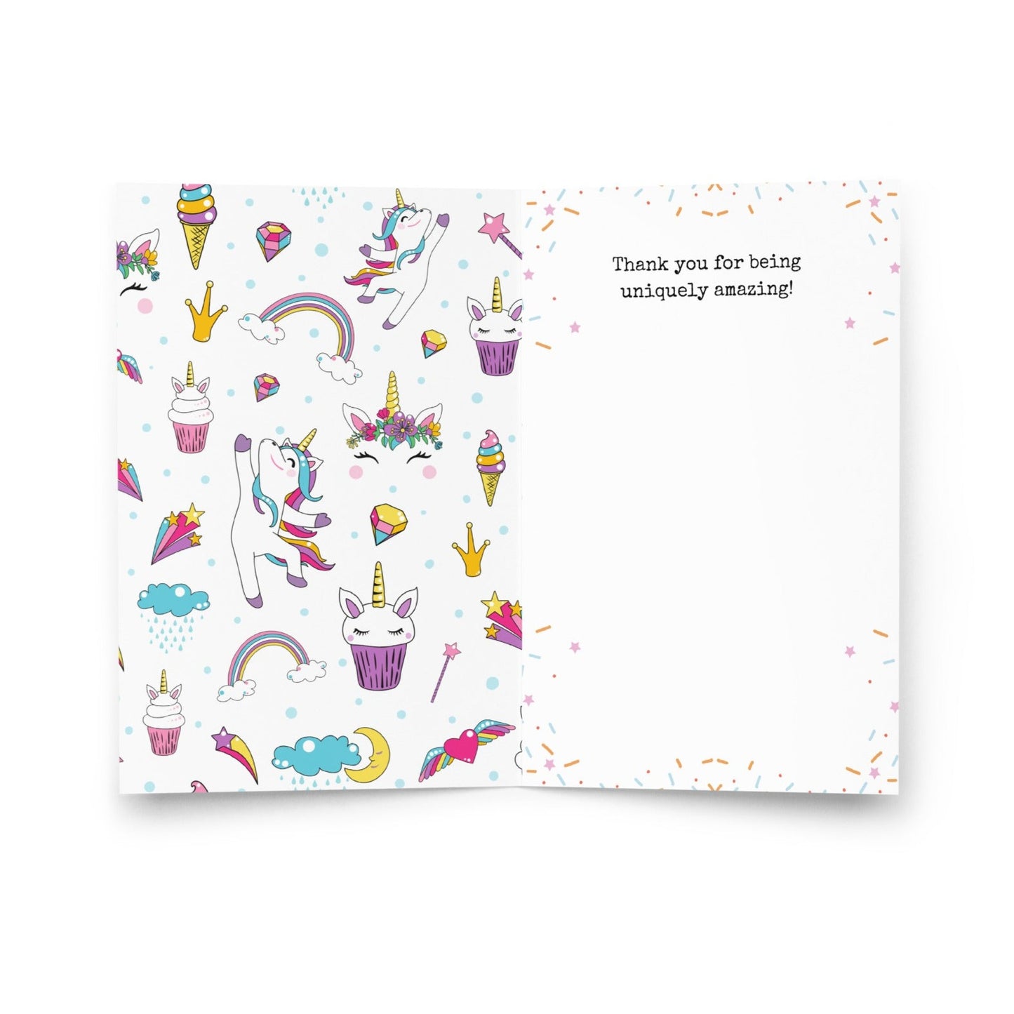 Always be a Unicorn Greeting card