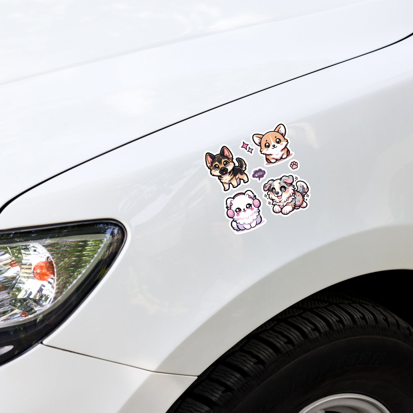 Kawaii Dog Stickers