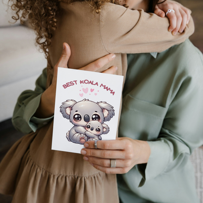 Best Koala Mama Mother's Day Greeting Card